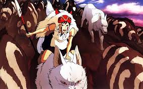 The leading scene in princess mononoke where tatarigami appears isn't cg; Hd Wallpaper Anime Movie Scene Studio Ghibli Princess Mononoke Anime Girls Wallpaper Flare