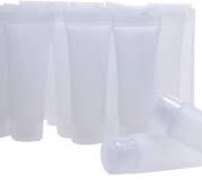 Shapenty 10ml Clear Plastic Empty Tubes Refillable Facial Cleanser Hand  Cream Cosmetic Lotion Containers Soft Makeup Sample Holder Bottle Vial Jar  Pot ...