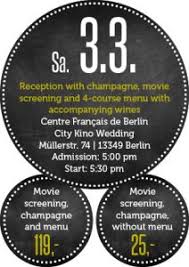 lə ɡid kylinɛːʁ) is escoffier's 1903 french restaurant cuisine cookbook, his first. Cinema Culinaire Eat Berlin