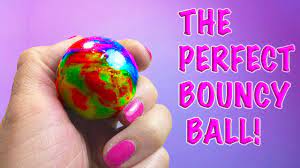 Just roll the ball in your hands to reshape it.) Diy How To Make The Perfect Rainbow Bouncy Ball With Borax Youtube