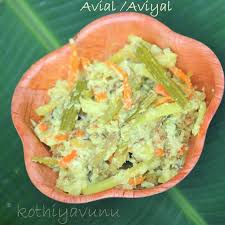 Aviyal Avial Recipe Kerala Sadya Recipes Mixed Vegetables In Thick Coconut Paste Kothiyavunu Com In 2020 Mixed Vegetables Indian Food Recipes Cooked Vegetables
