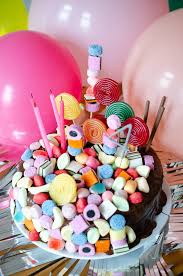 Neben mottopartys gibt es kindergeburtstag spiele, bastelanleitungen und rezepte! Candy Cake Schneller Geburtstagskuchen Fur Kinder Mit Wow Effekt