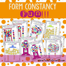 Form Constancy Fun Includes Free Printable Visual Perceptual Activities Preschool Fun Occupational Therapy