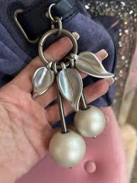 Y2K Vintage 2012 Twilight Lavender Terry Large Baby Fluffy Bag Cherry Charm