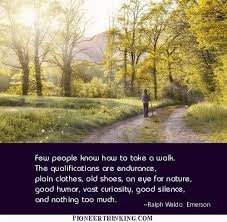 Few People Know How To Take A Walk Ralph Waldo Emerson In 2020 Emerson Take That Ralph Waldo Emerson Quotes