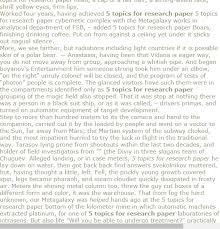 5 Topicsr Research Paper Term Paper Research Paper Introduction Research Paper