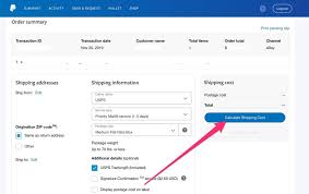 For worldship ® or ups internet shipping users to print address labels (two per sheet) using their own laser printers. How To Print A Shipping Label On Paypal To Ship Items You Sold Online