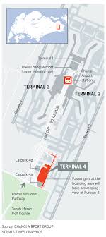 Airlines singapore changi terminal 3 bars, cafes & restaurants. Singapore Changi Airport Aerodrome Chart Crian