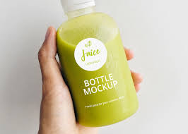 A glass bottle mockup perfectly crafted and created by graphicpear. Juice Bottle Mockup Psd Mockup Graphicxtreme Download Now