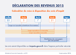 Il est aussi responsable de nos services de préparation de déclarations de. Avis D Imposition 2015 Les Dates De Reception Le Haut Parleur