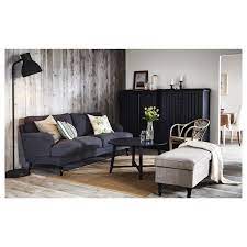 The ikea lunnarp coffee table embraces a traditional, but neutral design that allows it to combine and complement with other pieces of furniture. Kragsta Coffee Table Black 90 Cm Ikea