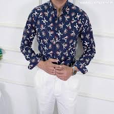 Men's cut out floral short sleeve shirt. Bn Floral Print Men Shirt Long Sleeve Formal Men S Fashion Tops Sets Formal Shirts On Carousell
