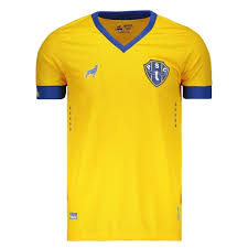 Compartilhe este link em suas redes sociais: Camisa Lobo Paysandu Iii 2018 Masculina Amarelo Netshoes