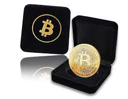 Blockchain technology is a revolution in systems of record. Realistic Bitcoin Coin In Showcase Box Coin Display Case Coin Display Gold Coins