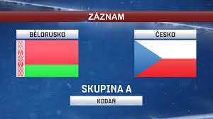 Minutě střelou z pozice mezi kruhy kubalík a v polovině úvodní třetiny si. Zaznam Utkani Belorusko Cesko Ct Sport Ceska Televize