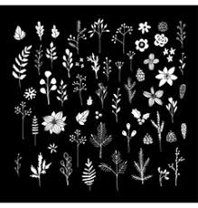 Chalk residue can leave behind a nice texture that can help add dimension to your flower mural. Chalk Flower Vector Images Over 3 000
