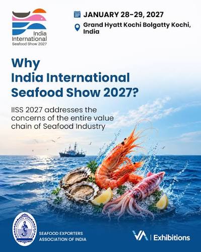 India International Seafood Show 2027 — Grand Hyatt Kochi Bolgatty, Kochi, Kerala, India