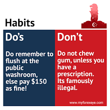 Do Remember To Flush At The Public Washroom Else Pay 150 As Fine Do Not Chew Gum Unless You Have A Prescrip Portfolio Management Prescription Forex Trading