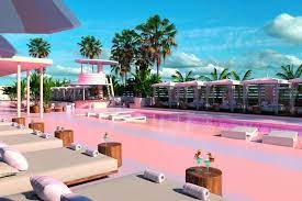 Ibiza S Newest Hotels Promise Pershing Yachts And Pink Swimming Pools Hotel Ibiza Pink Hotel Paradise Ibiza