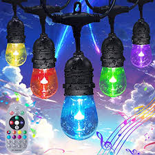 Check spelling or type a new query. Outdoor String Lights Gana 48 24fts Music Flash Color Changing String Lights Patio Lights Shatterproof Cafe String Lights Outdoor Waterproof Led Color Changing String Lights For Courtyards Patios Walmart Com Walmart Com