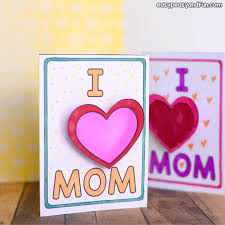 Beautiful mother's day cards of all styles. Simple Mothers Day Card Idea Easy Peasy And Fun