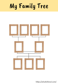 How to fill out a family tree template. My Family Tree Activity Worksheet Your Home Teacher