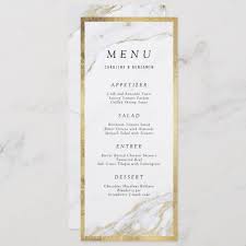 Create Your Own Flat Menu Zazzle Com In 2021 Wedding Menu Cards Wedding Menu Wedding Modern