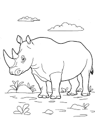 The Rinoceronte Zoo Animal Coloring Pages Animal Coloring Pages Farm Animal Coloring Pages