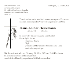 Juli 2021 in zehn europäischen städten und einer asiatischen stadt (baku) statt. Traueranzeigen Von Hans Lothar Heckmann Trauer Gea De