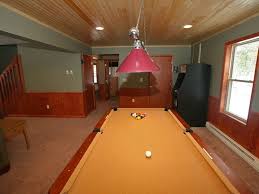 Pool Table And Arcade Game On 1st Floor House Rental Glacier Lodge Lodge