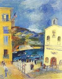 Villefranche Sur Mer France Raoul Dufy Contemporary Impressionism Art