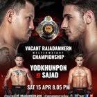 Yodkhunpon vs Sajad Sattari