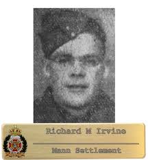 Perte à la bataille d'Hong Kong pour la région Estrie in Je me souviens