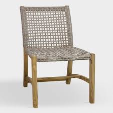 finley teak gray wicker outdoor dining
