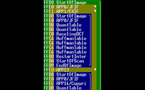 A jfif file is basically a jpeg data stream with a few restrictions and an identfying marker. Image Forensics The Analysis Of Jpg Images