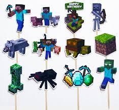 Build The Perfect Birthday Party With These 12 Eyecatching Minecraft Birthday Minecraft Birthday Cake Minecraft Birthday Party