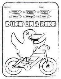 Duck On A Bike Activities Duck On A Bike Activities David Shannon