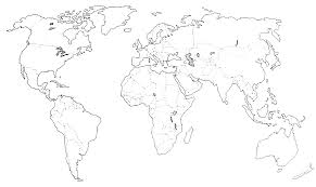 I would like to use r to generate a very basic world map with a specific set of countries filled with a red colour to indicate that they are malaria endemic i have a list of these countries in a data frame but am struggling to overlay them on a world map. World Map Coloring Page For Kids Coloring Home