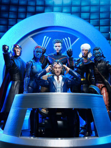 X2: X-Men United (2003) introduced @alancummingreally as Nightcrawler, who  finally makes his triumphant return in Avengers Doomsday THIS YEAR  alongside Cyclops, Magneto, Mystique and Professor X 🔥 Cerebro Diorama by  @toy.blocks #xmen #
