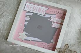 Mein Bastelatelier Mit Herz Und Hand طارات Bilderrahmen Baby Kinder Bilderrahmen Und Shadow Box Baby