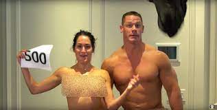 WWE star Nikki Bella strips naked to celebrate 500,000 YouTube subscribers  with John Cena | The Sun