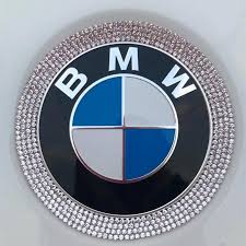 Bling Bmw Logo Front Or Rear Grille Emblem Rhinestone Crystals Bmw Logo Bmw Bling Car Accessories