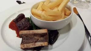 Chef, i borrowed from this recipe and your tuscan flank steak recipe and made a miso marinated flank steak grilled. Angus Skirt Steak With Potato Top Pie Replaced With Fries Picture Of Smokepit Buoy Takapuna Tripadvisor
