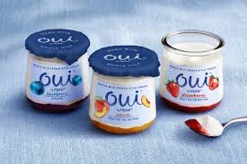 Oui Yogurt, Whole Milk, Peach, French Style