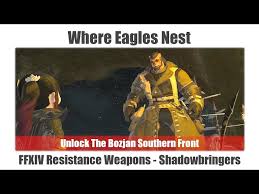 Players will need to participate in it if they wish to upgrade all of their shadowbringers relic weapons. Final Fantasy Xiv How To Unlock The Bozjan Southern Front
