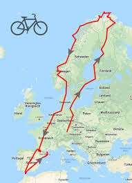 Auf Tour Mit Dem Fahrrad Von Augsburg Zum Nordkap Und Weiter Nach Tarifa