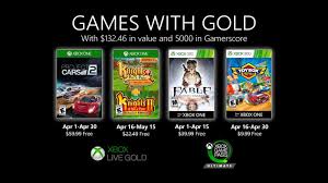 Ultimos juegos subidos para xbox clasico: Novedades De Games With Gold Para Abril 2020 Xbox Wire En Espanol