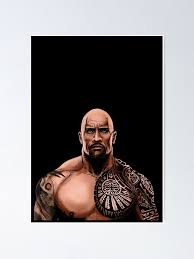 Check spelling or type a new query. Dwayne Johnson Tattoo Bull Poster By Slashgrafik Redbubble