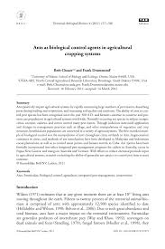 'i read how you sealed live bats in their roosts. Pdf Ants As Biological Control Agents In Agricultural Cropping Systems
