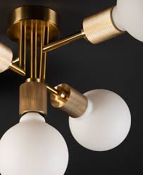 It became my fave light fixture. Flush Ceiling Light Connaught Multi Bulb Ceiling Light In 4 Finishes